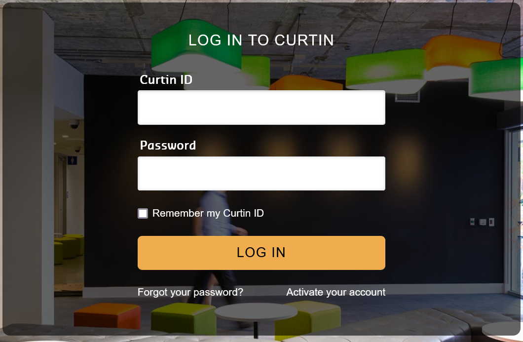 How to register Curtin University of Technology portal