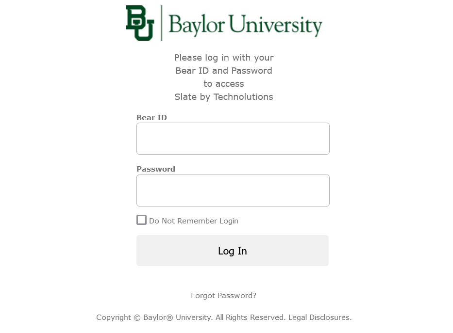 goBaylor Login & Registration : How to Apply & Check Application Status Baylor University