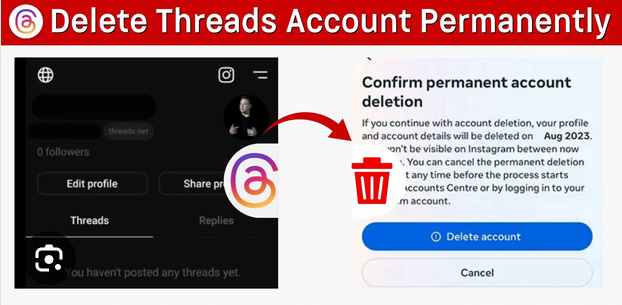 How To Delete Or Deactivate Your Threads Account Without Deleting Instagram Account 3425