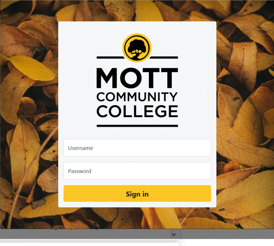 How to log into Mott Community College(MCC)