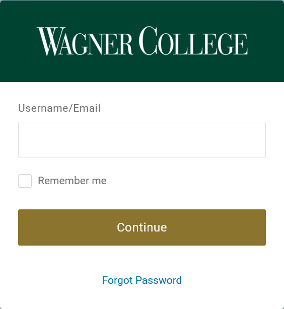 How to log into Wagner College