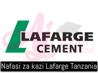 Job Vacancies At Lafarge Tanzania -October 2023