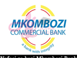 Branch Manager Job at Mkombozi Commercial Bank 2023