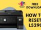Epson L5290 Resetter Free Download