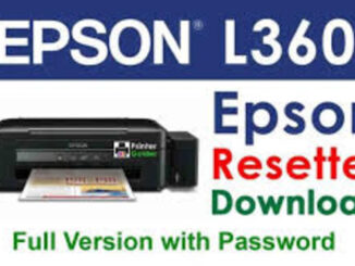 Epson L360 Resetter key free download