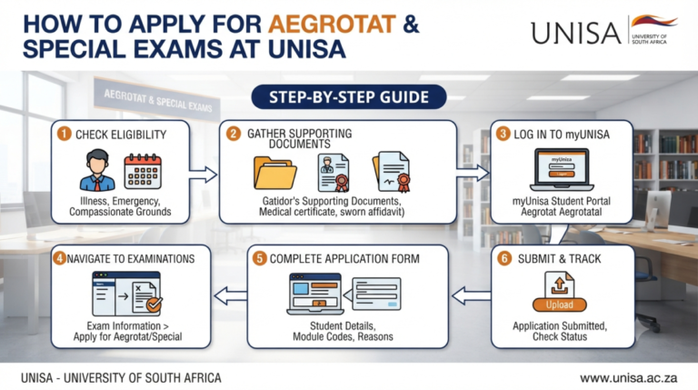 How to Apply For Aegrotat and Special Exams At Unisa
