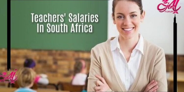 How much money teachers earn in South Africa