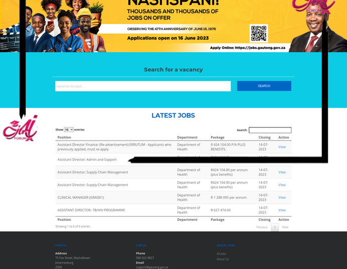 NASI iSPANI reference number