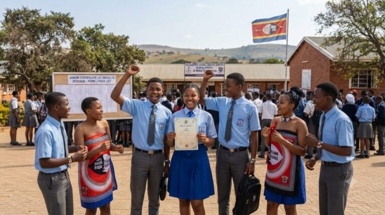JC Results Eswatini 2025/ 2026 | Form 3 Junior Certificate results JC Results Eswatini 2025/2026 | Form 3 Junior Certificate Results, Release Date, Checking Procedure and Full Guide