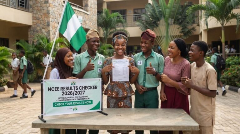 NCEE Results Checker 2026/ 2027- Result.neco.gov.ng Checking Portal