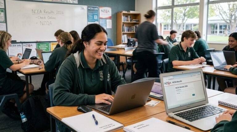 NZQA :NCEA Results 2026/ 2026:How to get your NCEA School Examination Results