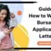 How to Write a Bursary Application Letter