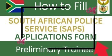 How to Fill SAPS Trainee Application Form