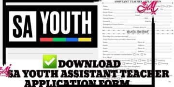 SAYouth Teacher Assistant Application Form PDF Download(Updated)
