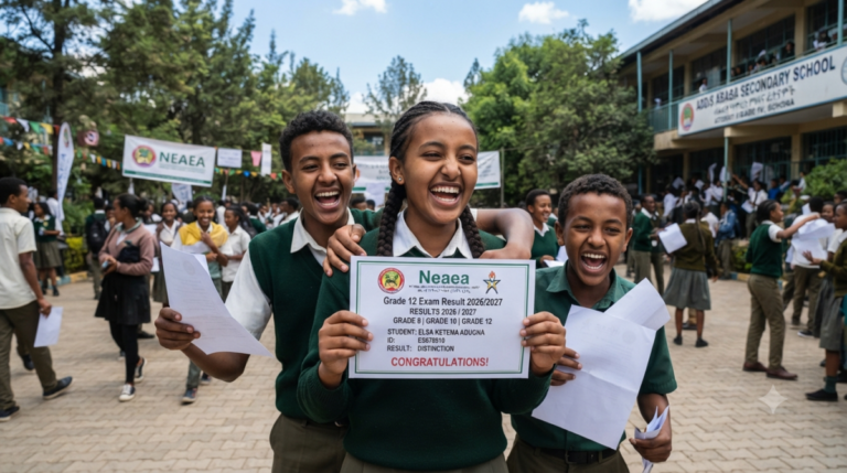 Neaea –Exams Results 2026 /2027( Grade 8, Grade 10, Grade 12)