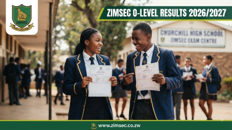 ZIMSEC O level Examination Results 2026/2027 |www.zimsec.co.zw