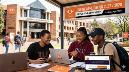 UJ Online Application 2027/ 2028 Apply for Admission at University of Johannesburg