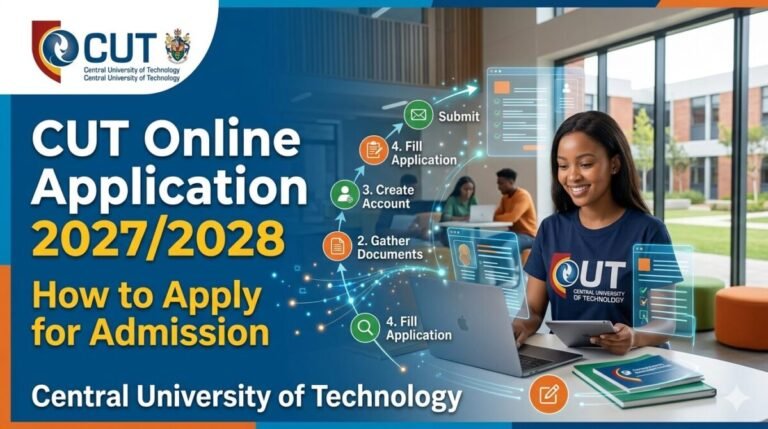 CUT Online Application 2027 /2028 Apply for Admission at Central University of Technology CUT Online Application 2027 /2028 Apply for Admission at Central University of Technology
