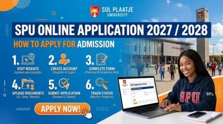 SPU Online Application 2027 /2028 Apply for Admission at Sol Plaatje University SPU Online Application 2027 /2028-How to Apply for Admission Sol Plaatje University