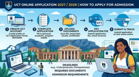 UCT Online Application 2027 /2028 Apply for Admission at University of Cape Town