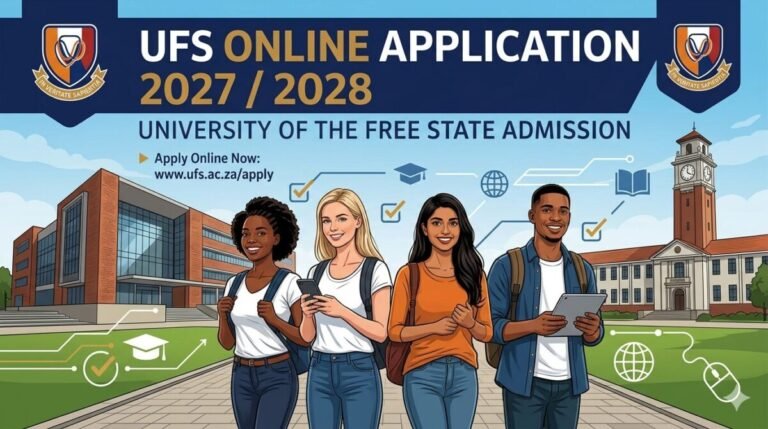 UFS Online Application 2027 /2028 :University of the Free State Admission
