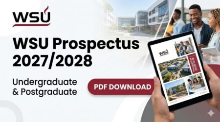 WSU Prospectus 2027/2028 PDF Download Undergraduate & Postgraduate WSU Prospectus 2027/2028 PDF Download Undergraduate & Postgraduate