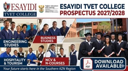 Esayidi TVET College Prospectus 2027/2028 PDF Download