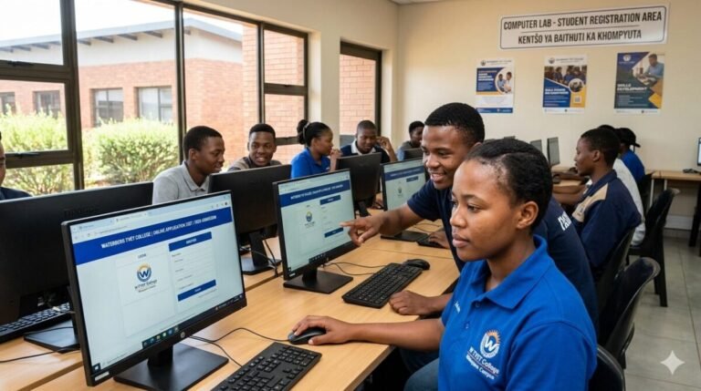 Waterberg TVET College Online Application 2027 /2028 Admission Login and Registration Form