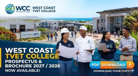 West Coast TVET College (WCC) Prospectus & Brochure 2027 /2028 PDF Download