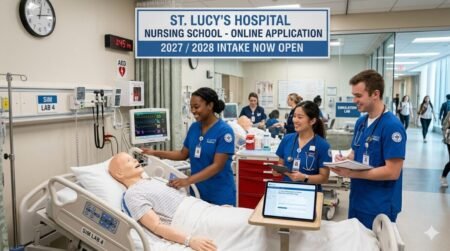 St Lucy’s Hospital Nursing School Online Application 2027 /2028 Intake