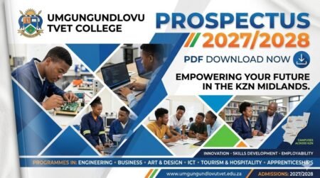 Umgungundlovu TVET College Prospectus 2027/2028 PDF Download