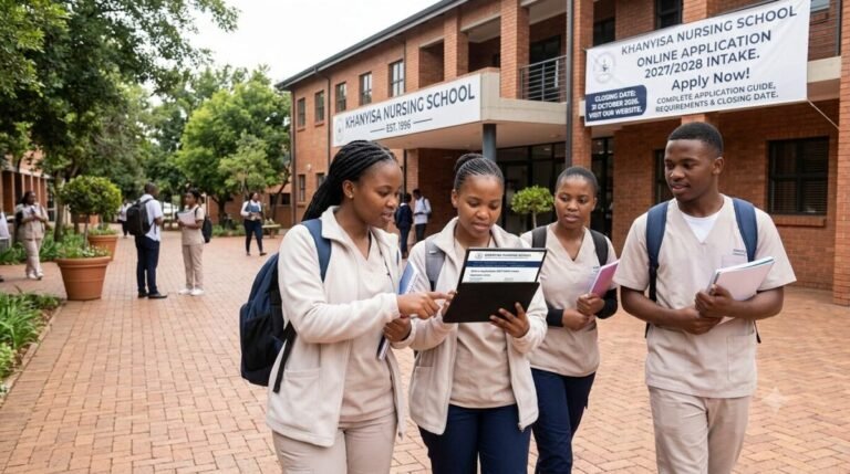 Khanyisa Nursing School Online Application 2027/2028 Intake: Complete Application Guide, Requirements and Closing Date