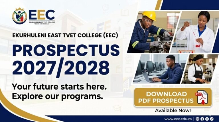 Ekurhuleni East TVET College(EEC) Prospectus 2024/2025 PDF Download