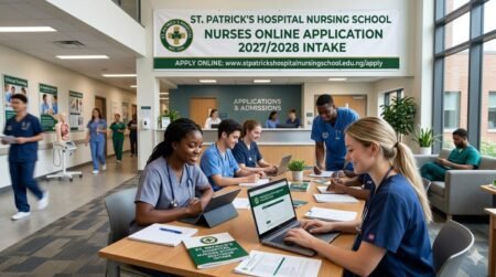 St Patrick’s Hospital Nursing School for Nurses Online Application 2027 /2028 Intake
