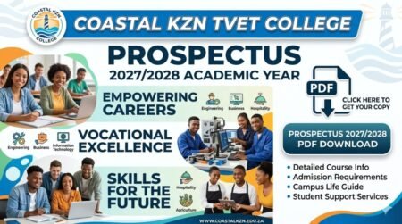 Coastal KZN TVET College Prospectus 2027/2028 PDF Download