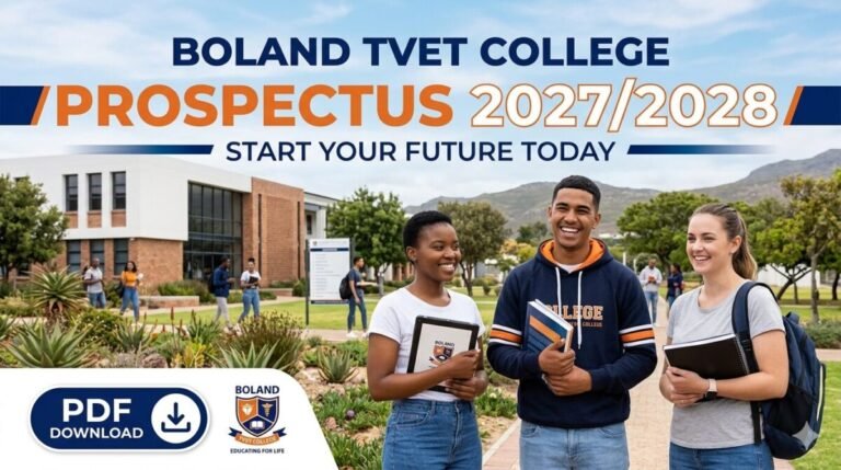 Boland TVET College Prospectus 2027/2028 PDF Download