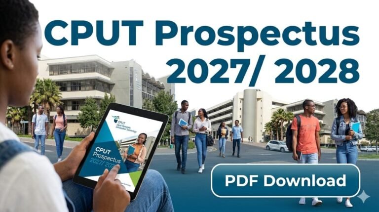 Cape Peninsula University of Technology (Cput) Prospectus 2027/ 2028 PDF Download