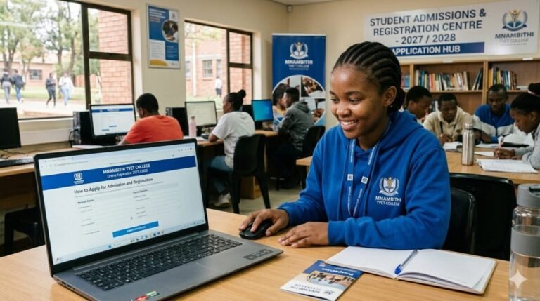 Mnambithi tvet college Online Application 2027 /2028-How to Apply for Admission and Registration