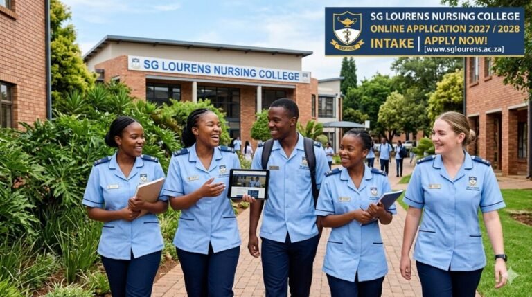 S G Lourens Nursing College for Nurses Online Application 2027 /2028 Intake