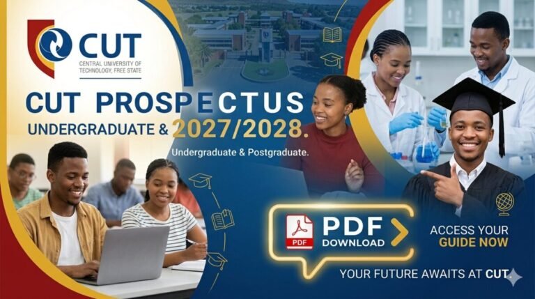 CUT Prospectus 2027/2028 PDF Download Undergraduate & Postgraduate