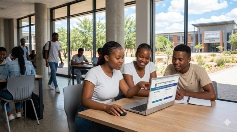 Northern Cape Urban TVET College(NCUTVET) Online Application 2027 /2028 Admission Login and Registration Form