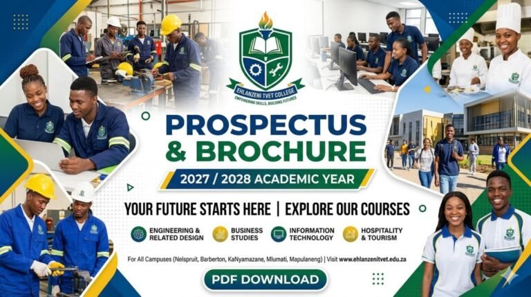 Ehlanzeni TVET College Prospectus & Brochure 2027/2028 PDF Download