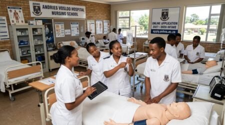 Andries Vosloo Hospital Nursing School for Nurses Online Application 2027 /2028 Intake