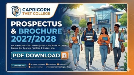 Capricorn TVET College Prospectus & Bronchure 2027/2028 PDF Download Capricorn TVET College Prospectus & Bronchure 2027/2028 PDF Download