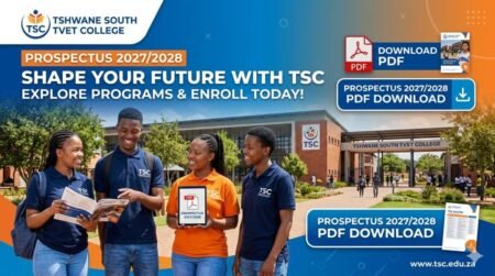 Tshwane South TVET College(TSC) Prospectus 2027/ 2028 PDF Download