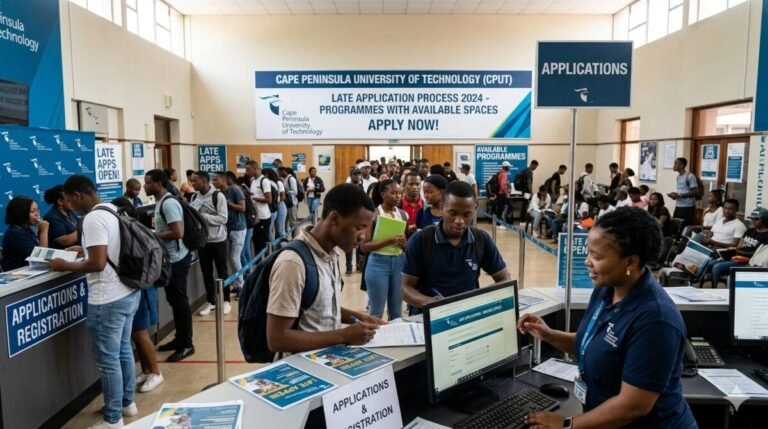 October/November late application process at CPUT for programmes with available spaces Cape town peninsula university of Technology late application process at CPUT for programmes with available spaces