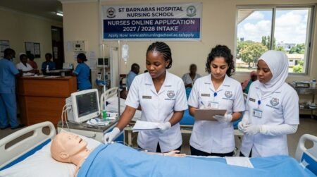 St Barnabas Hospital Nursing School for Nurses Online Application 2027 /2028 Intake