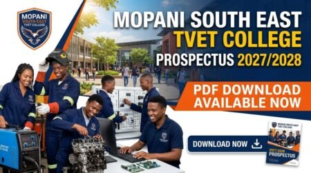 Mopani South East TVET College Prospectus 2027/2028 PDF Download Mopani South East TVET College Prospectus 2027/2028 PDF Download