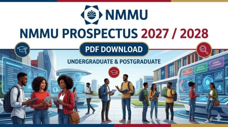 NMMU Prospectus 2027 /2028 PDF Download Undergraduate & Postgraduate