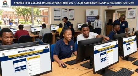 Vhembe TVET College Online Application 2027 Admission Vhembe TVET College Online Application 2027 /2028 Admission Login and Registration Form